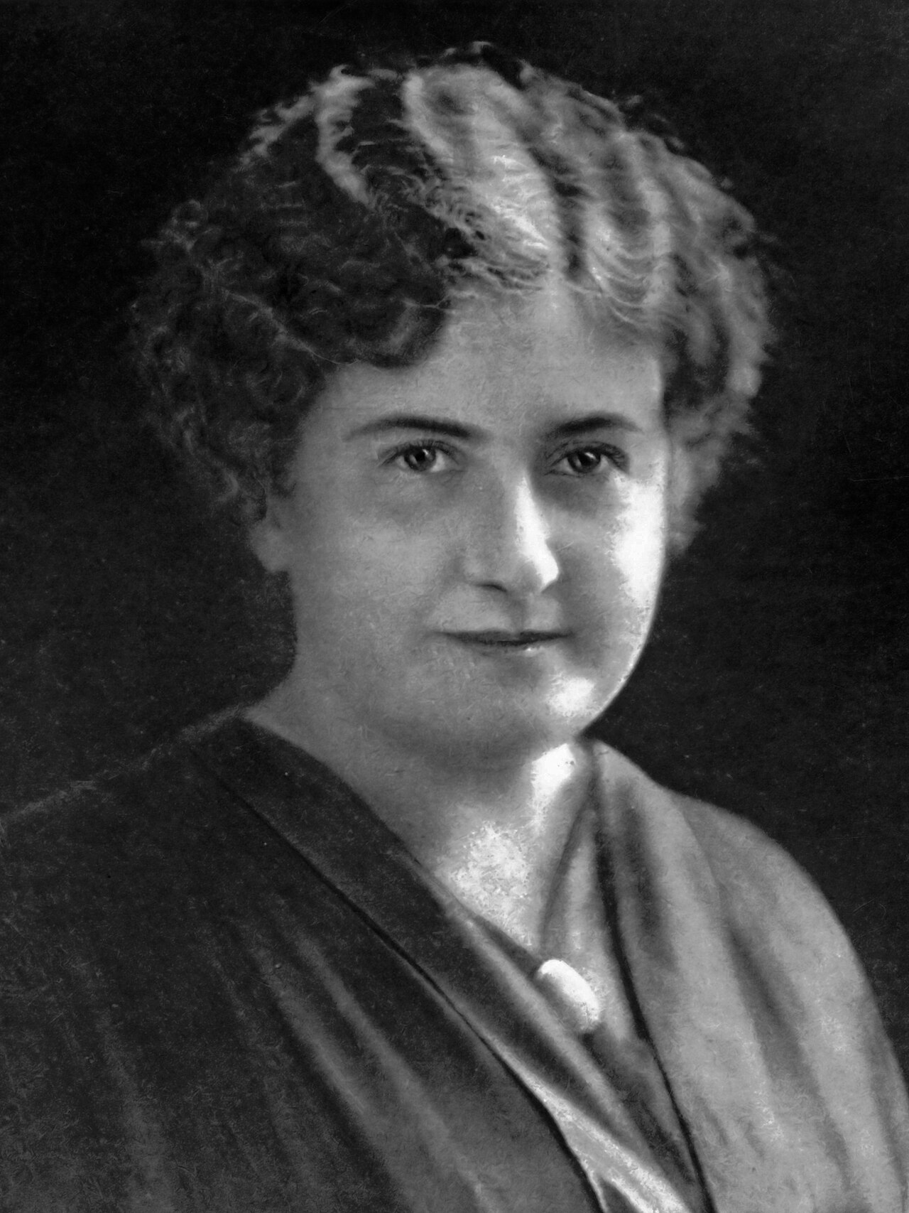 Historical photograph of educator Maria Montessori