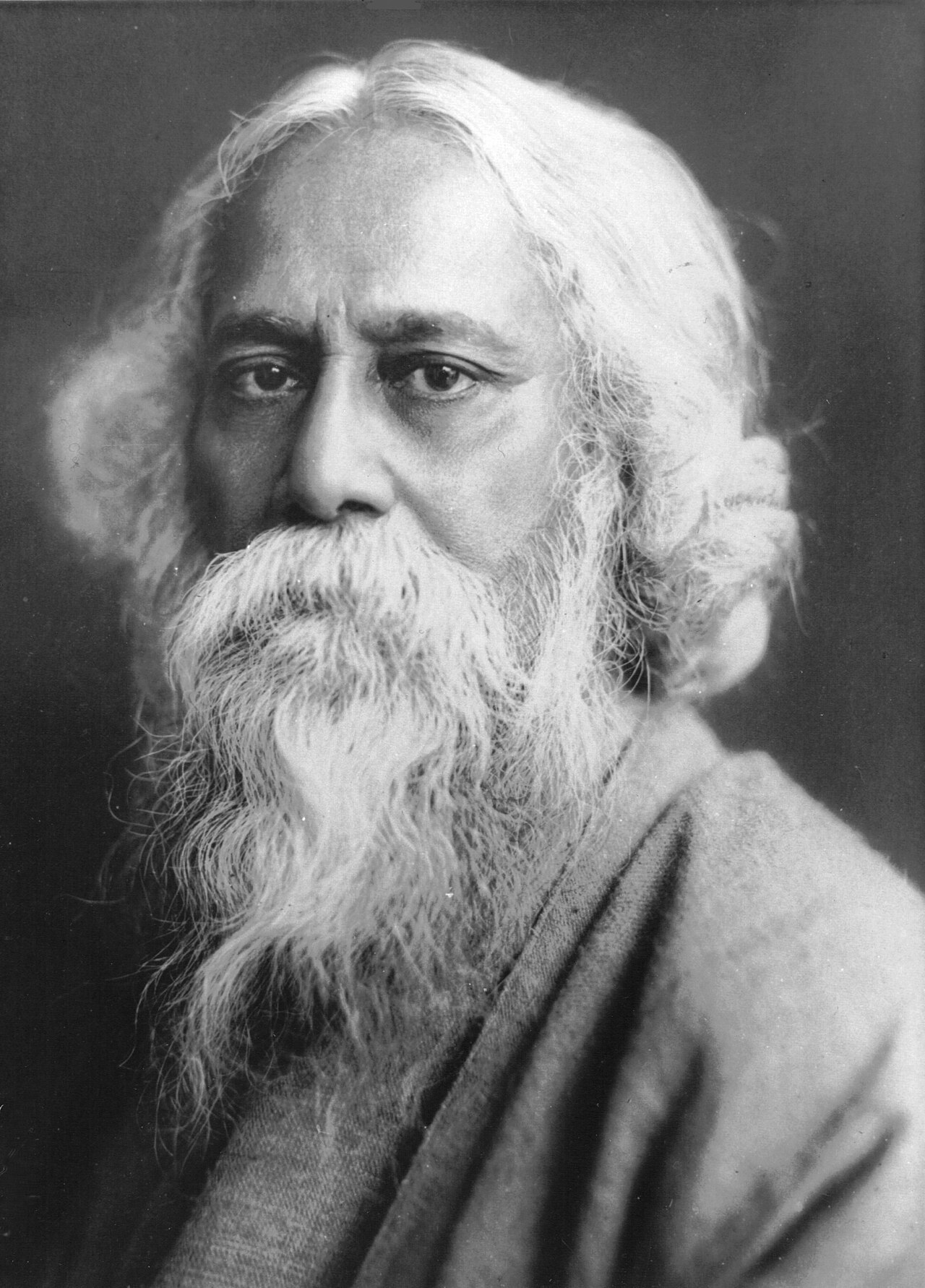 Historical photograph of educator Rabindranath Tagore